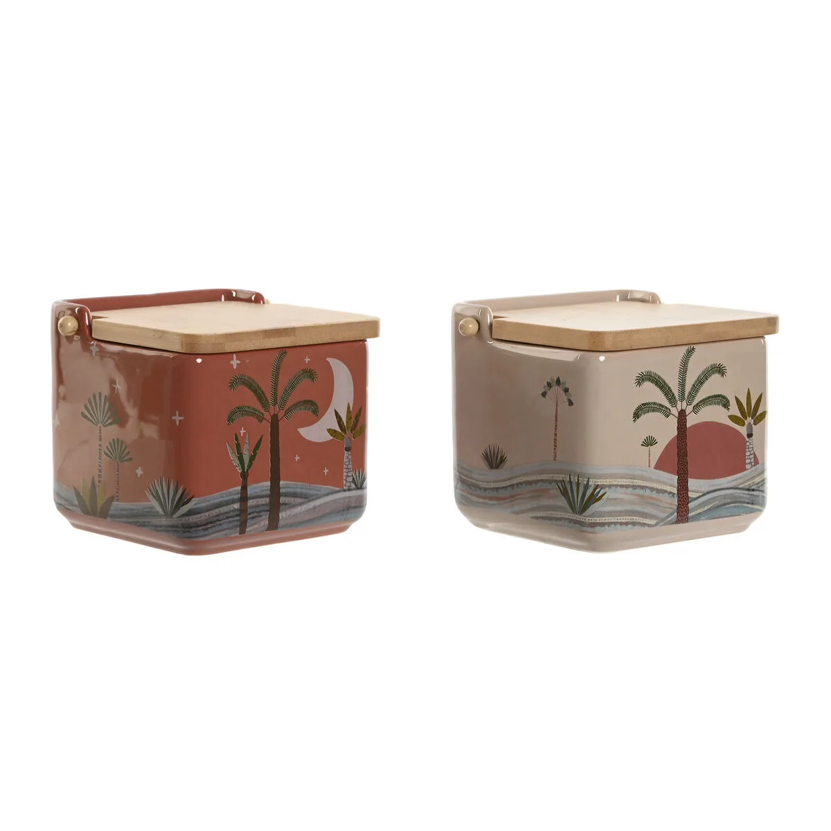 Saliere avec couvercle home esprit beige rose terre cuite lila bambou 750 ml 14 x 12 5 x 12 cm 2 unites s305551587. Diaytar a foi en une idée simple : les meilleurs produits, qu'ils soient électroniques ou généraux, embellissent le quotidien