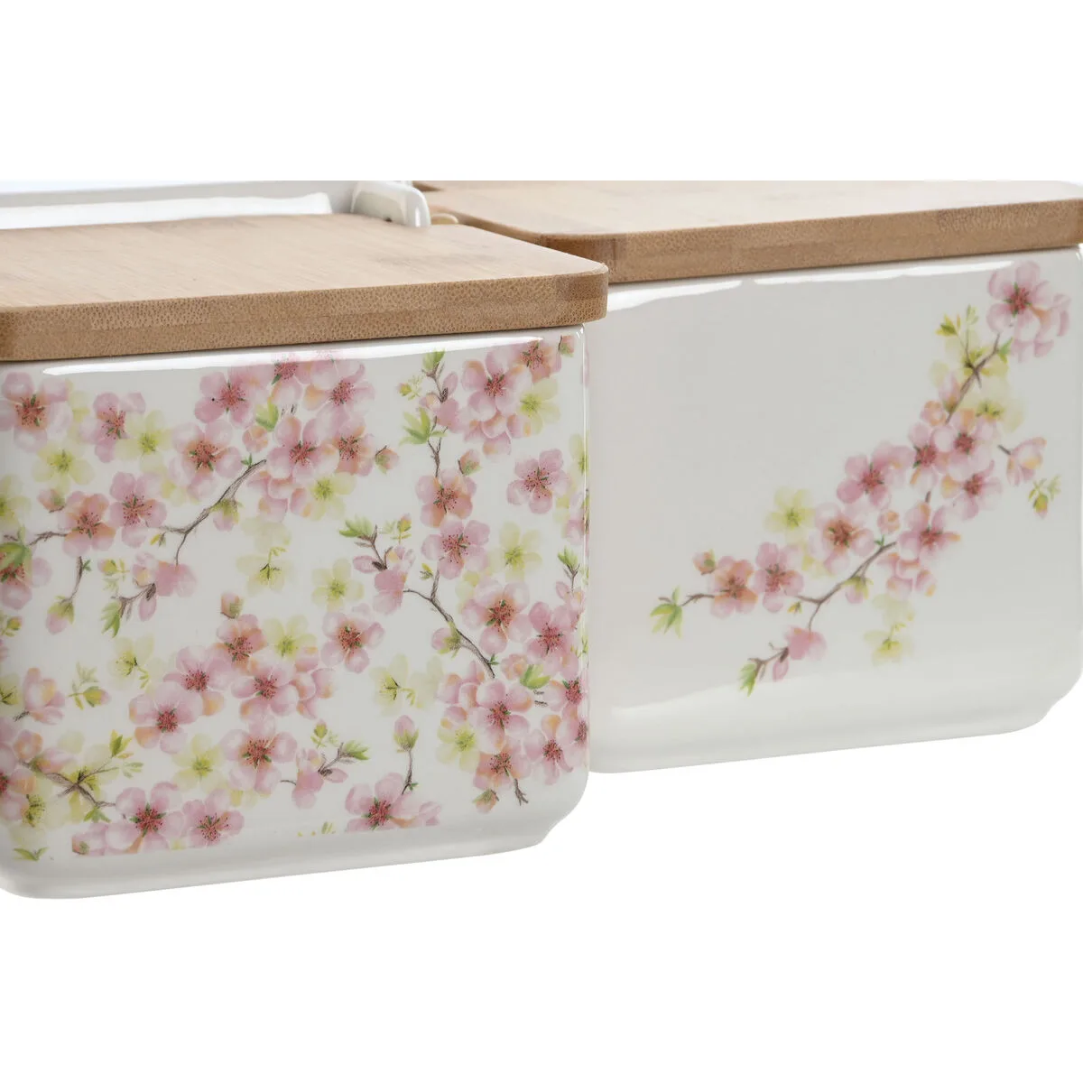 Saliere avec couvercle home esprit blanc rose lila bambou 750 ml 14 x 12 5 x 12 cm 2 unites s305551074. Diaytar vous habille de la tête aux pieds avec goût et raffinement.