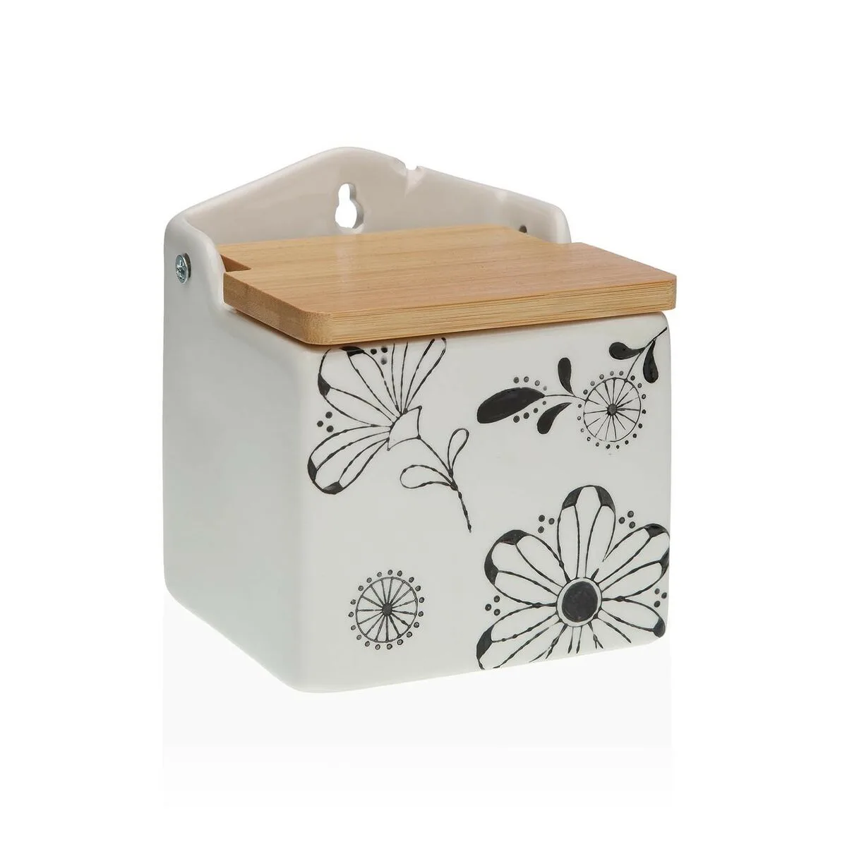 Saliere avec couvercle versa ceramique bambou dolomite fleurs 10 x 12 5 x 11 cm s341320152. Diaytar, le nom qui garantit que chaque produit, du plus technologique au plus basique, a été choisi avec goût et exigence