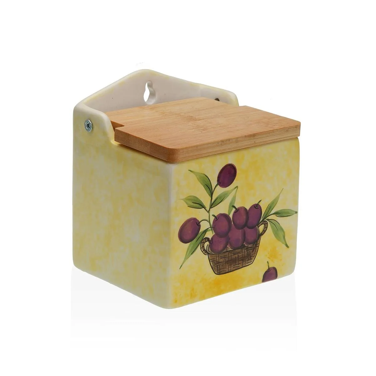 Saliere avec couvercle versa ceramique bambou dolomite olive 10 x 12 5 x 11 cm s341320373. Diaytar, c'est la fusion entre le meilleur de l'artisanat et le cutting-edge de la technologie, au service de votre quotidien.