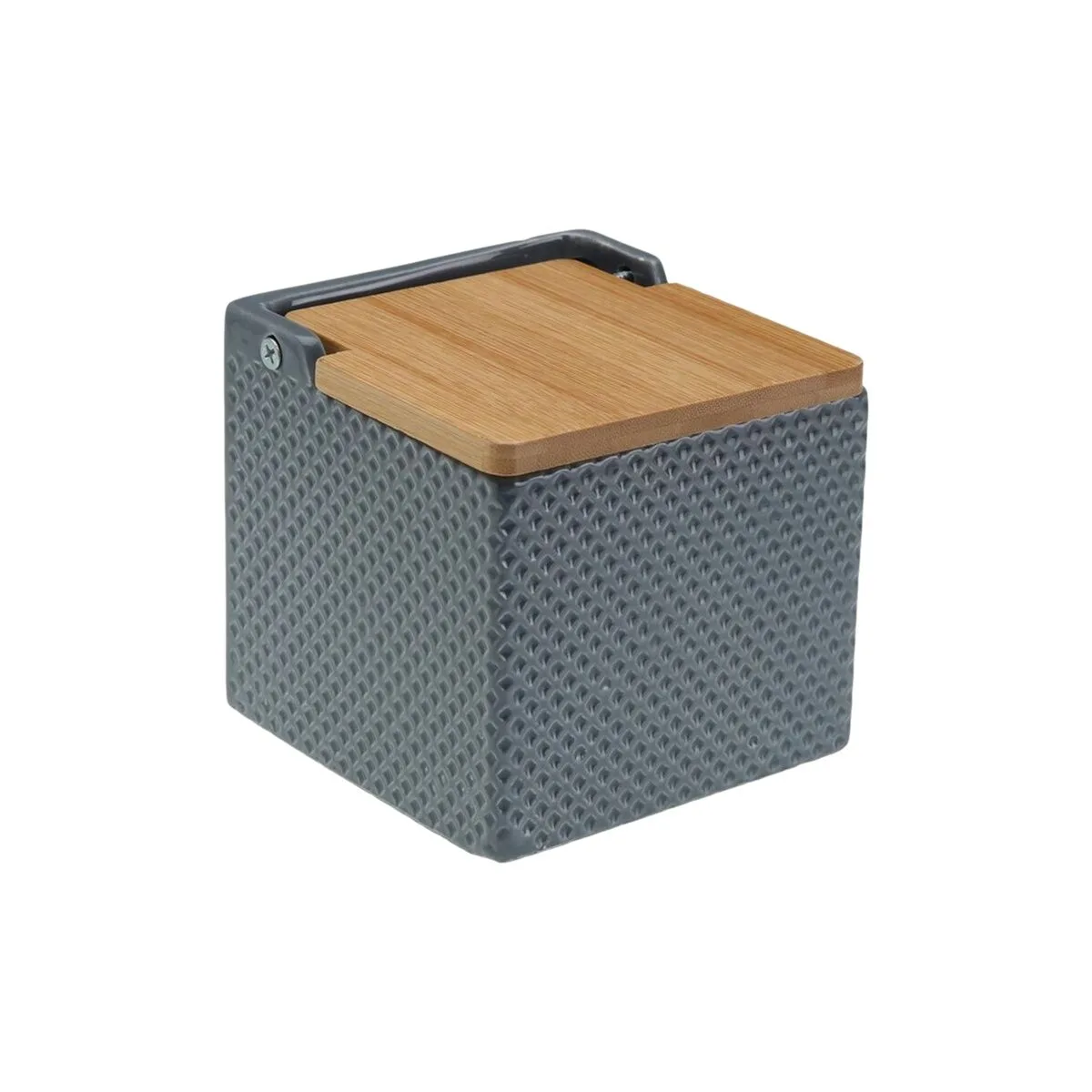 Saliere avec couvercle versa gris ceramique bambou dolomite 11 x 11 x 11 cm s341893872. Diaytar vous habille de la tête aux pieds avec goût et raffinement.