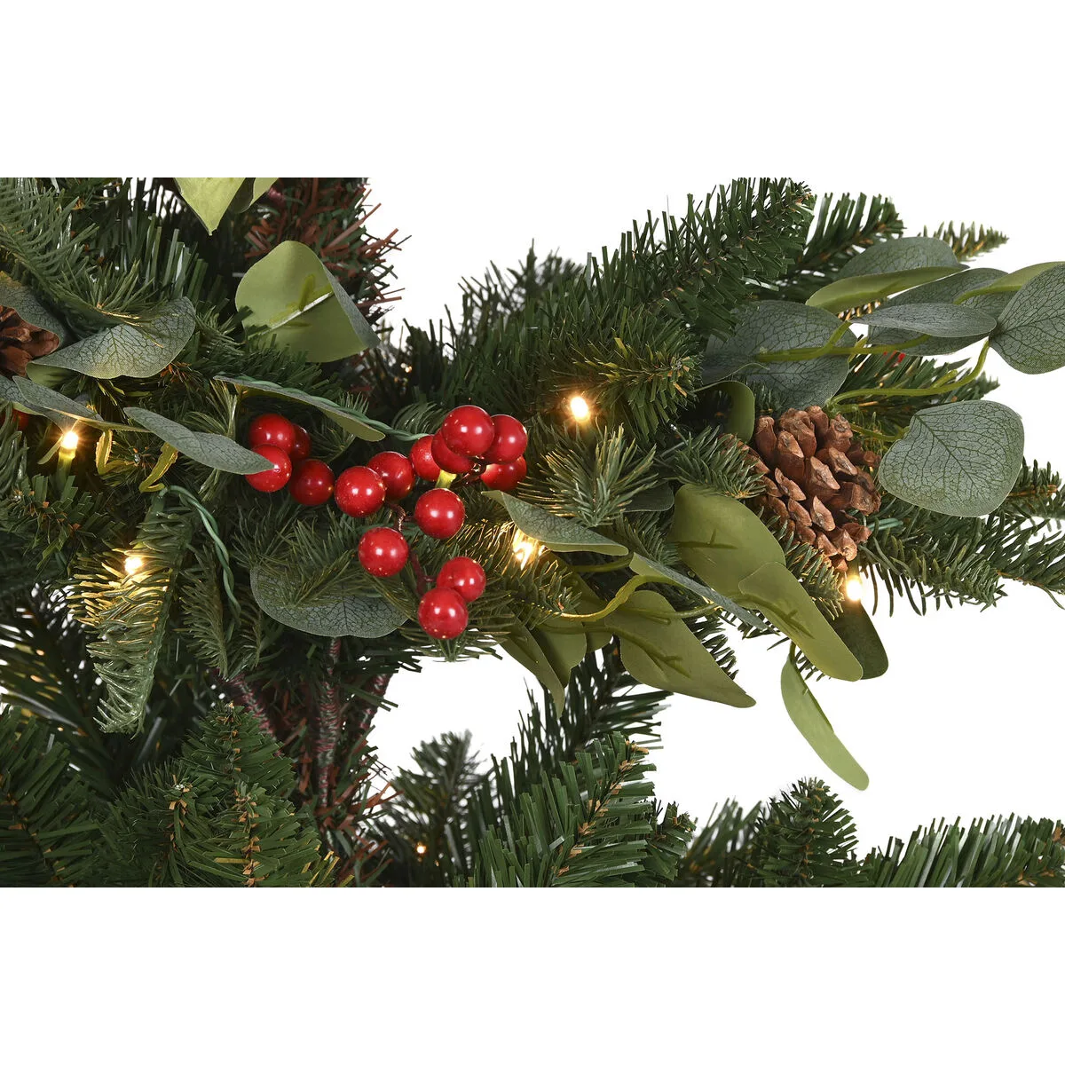 Sapin de noel home esprit rouge vert pvc metal 95 x 95 x 150 cm s305867865. Diaytar incarne le nouveau visage du e-commerce : agile, éclectique et profondément ancré dans les tendances du moment