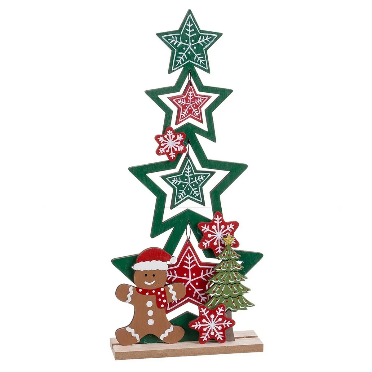 Sapin de noel multicouleur bois etoiles 18 x 4 5 x 36 5 cm s880658368. La promesse Diaytar : une sélection rigoureuse de produits généraux où la tendance et la durabilité vont de pair