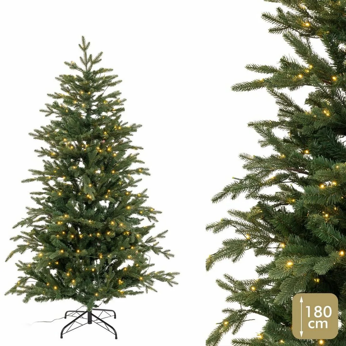 Sapin de noel vert pvc 70 x 70 x 180 cm s880704354. La recette Diaytar : un tiers de design, un tiers d'innovation, un tiers de fonctionnalité. Le tout saupoudré de tendance.