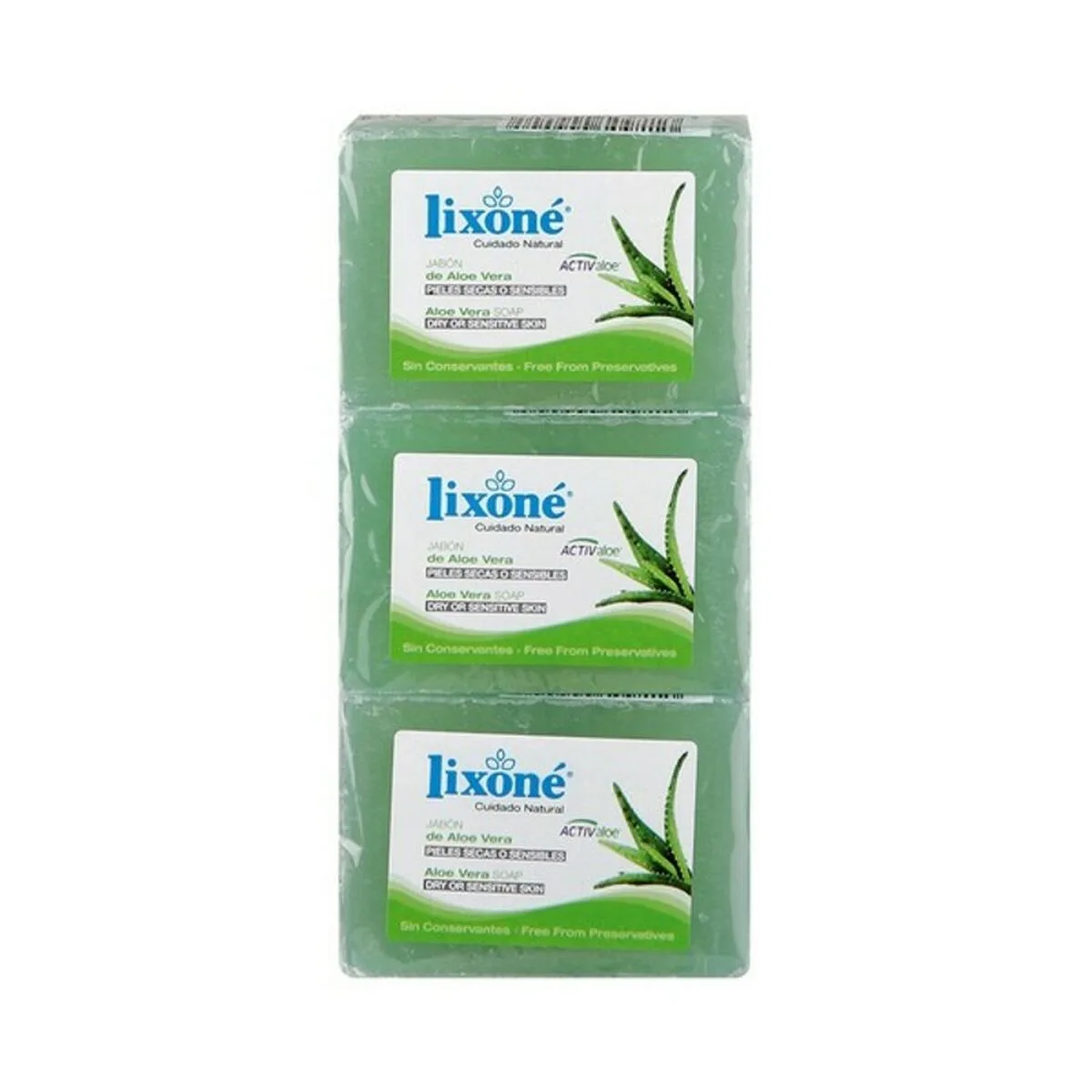 Savon en glycerine naturelle aloe vera lixone 3 uds s056420319. Nous avons infusé Diaytar avec une dose massive de passion pour le produit. Contagieux : vous allez l'attraper.