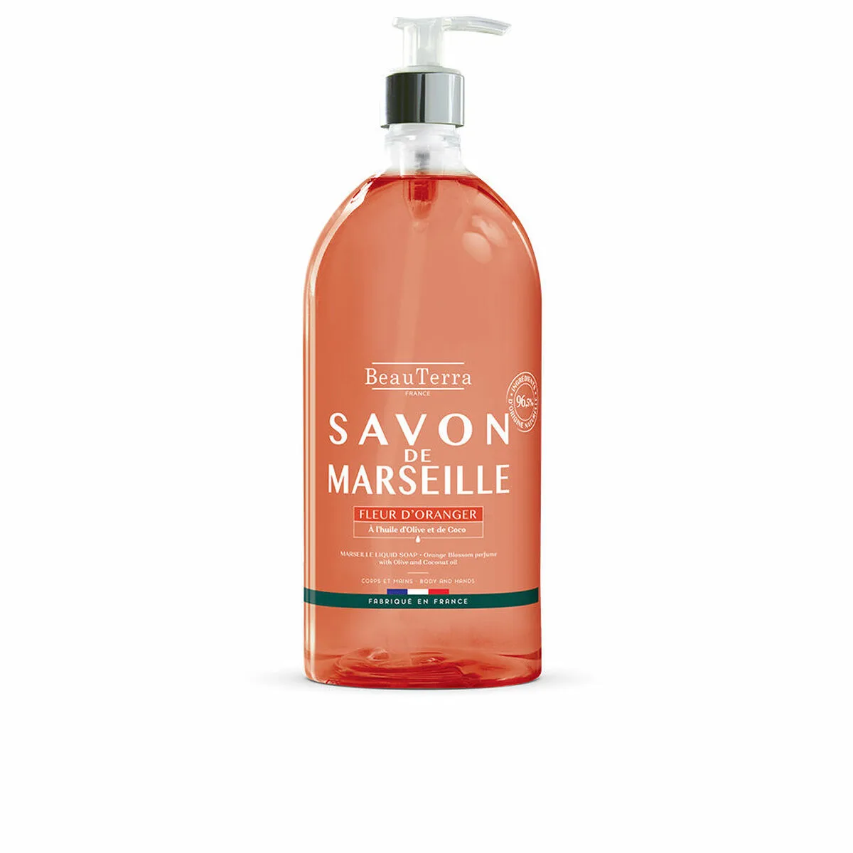 Savon liquide beauterra marseille universel fleur d oranger mains 1 l s0511267447. Diaytar, c'est la convergence entre votre style unique et notre sélection infinie de produits qui lui correspondent.
