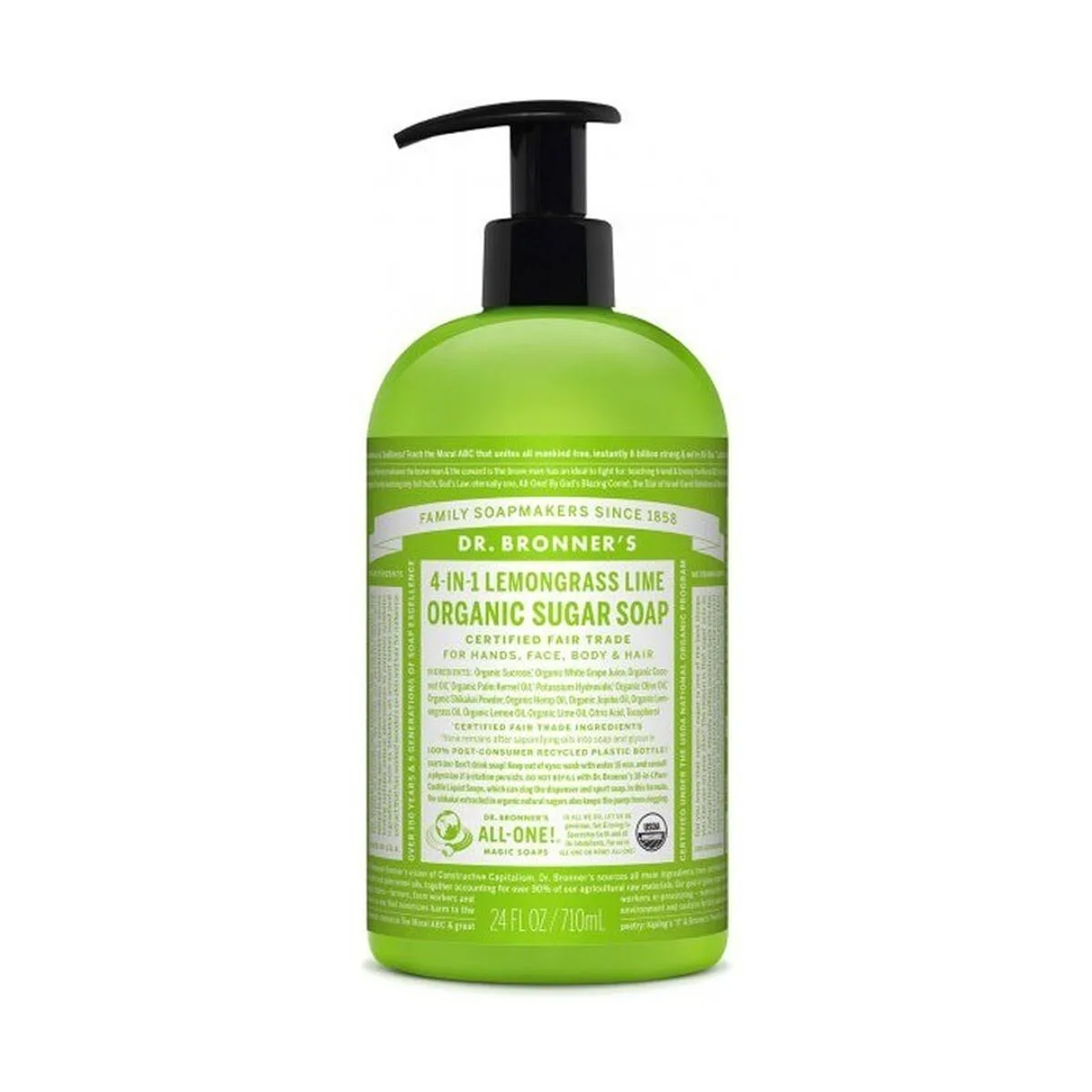 Savon liquide dr bronner s lemongrass lime 710 ml m011597490. Diaytar, c'est le compagnon de ceux qui aiment prendre soin d'eux et de leur intérieur avec des produits choisis avec amour.