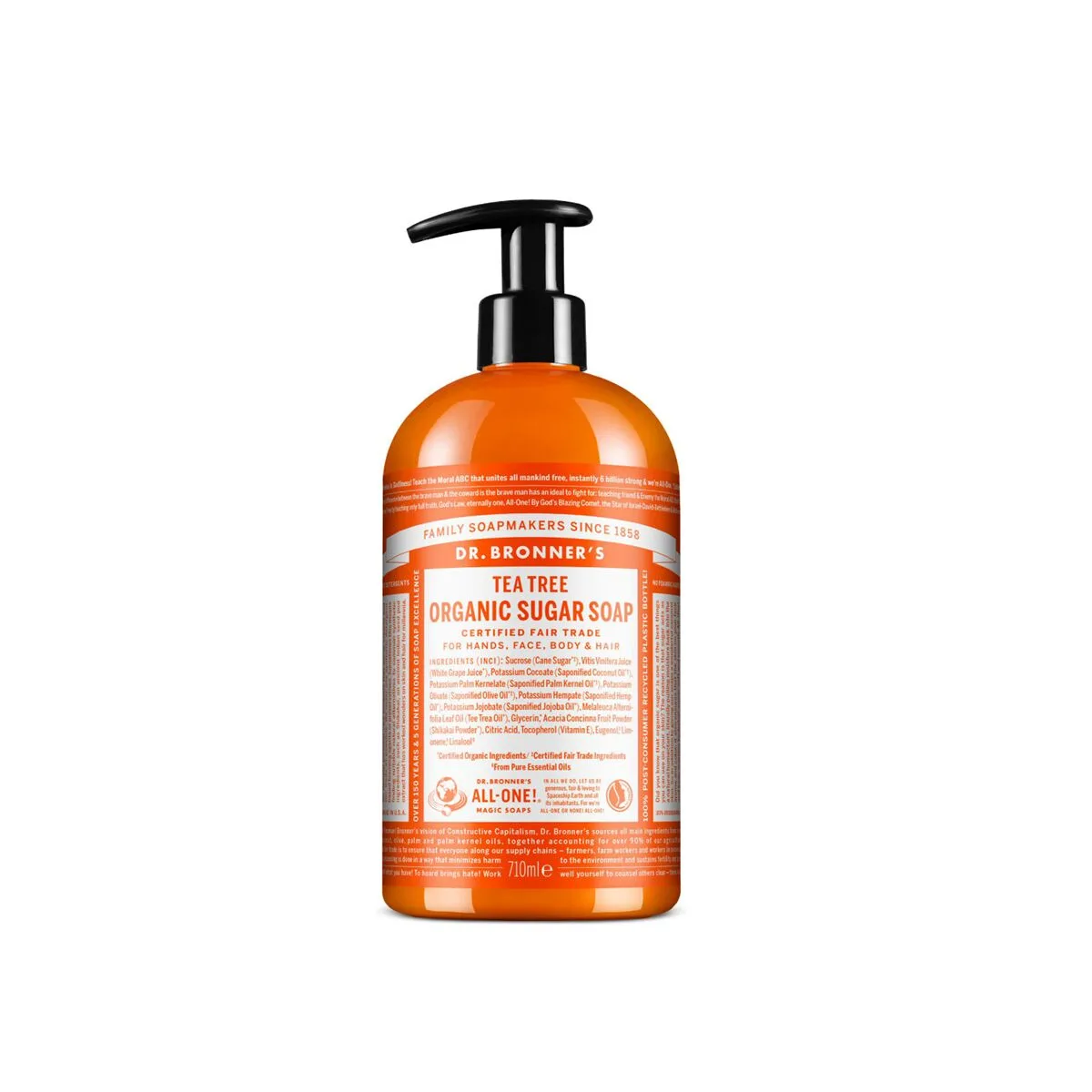 Savon pour les mains dr bronner s tea tree 710 ml m011217715. Diaytar, c'est le compagnon de ceux qui aiment prendre soin d'eux et de leur intérieur avec des produits choisis avec amour.