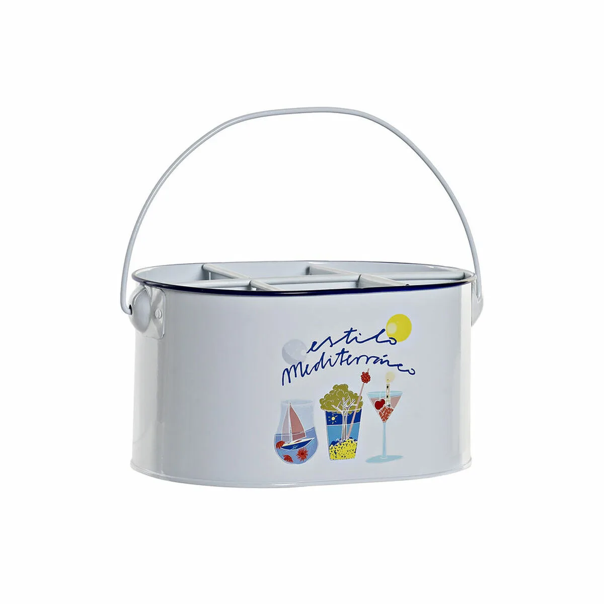 Sceau a glace dkd home decor blanc multicouleur metal 24 5 x 17 x 13 cm s301650873. Diaytar, c'est la convergence entre votre style unique et notre sélection infinie de produits qui lui correspondent.
