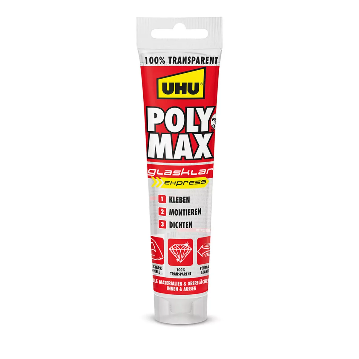 Scellant adhesif uhu 6310615 poly max cristal express transparent 115 g s791268833. La recette Diaytar : un tiers de design, un tiers d'innovation, un tiers de fonctionnalité. Le tout saupoudré de tendance.