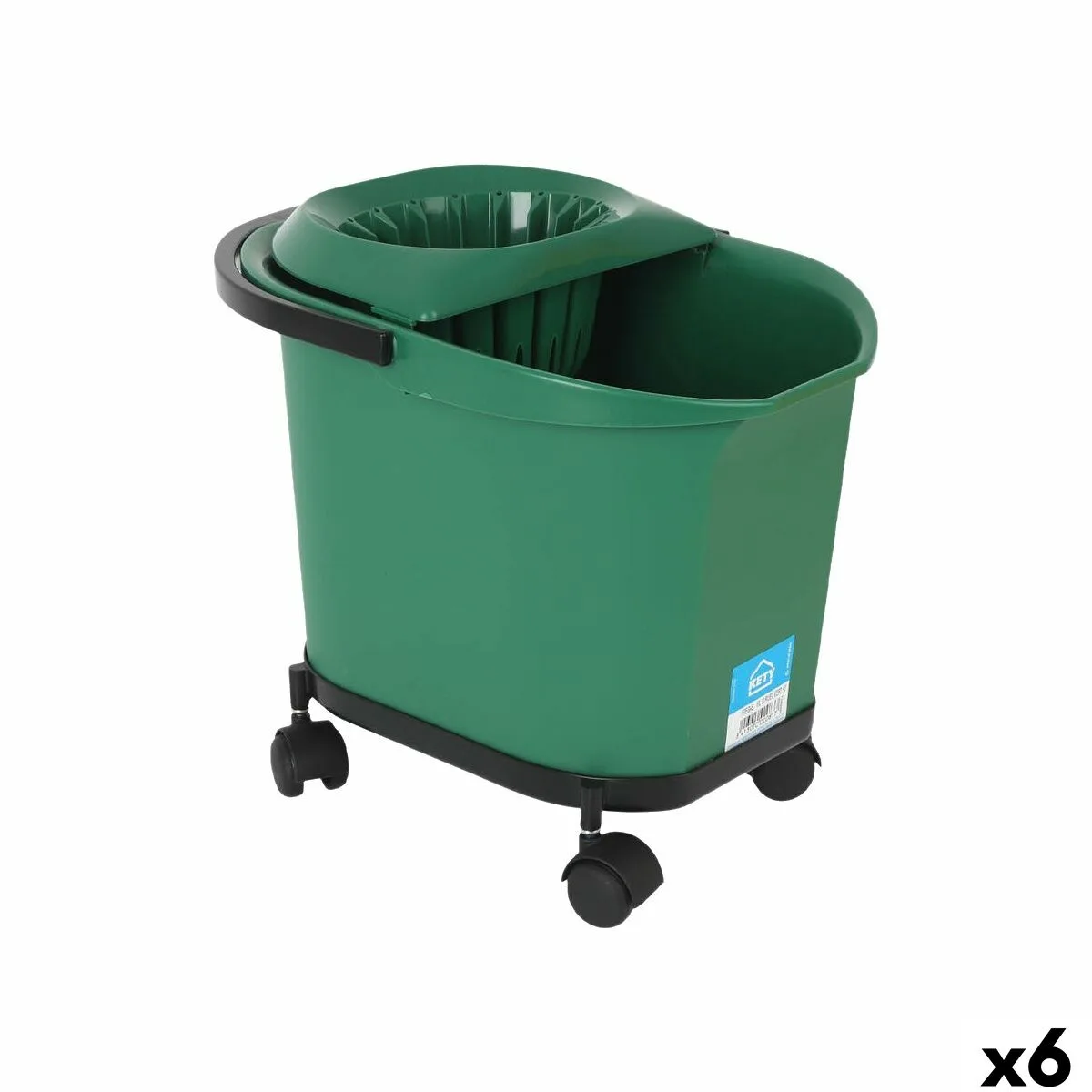 Seau de lavage kety vert 16 l 40 5 x 30 x 35 cm 6 unites s223746543. Diaytar a fait le pari de la transparence : nous vous disons tout sur l'origine et la conception de nos produits.