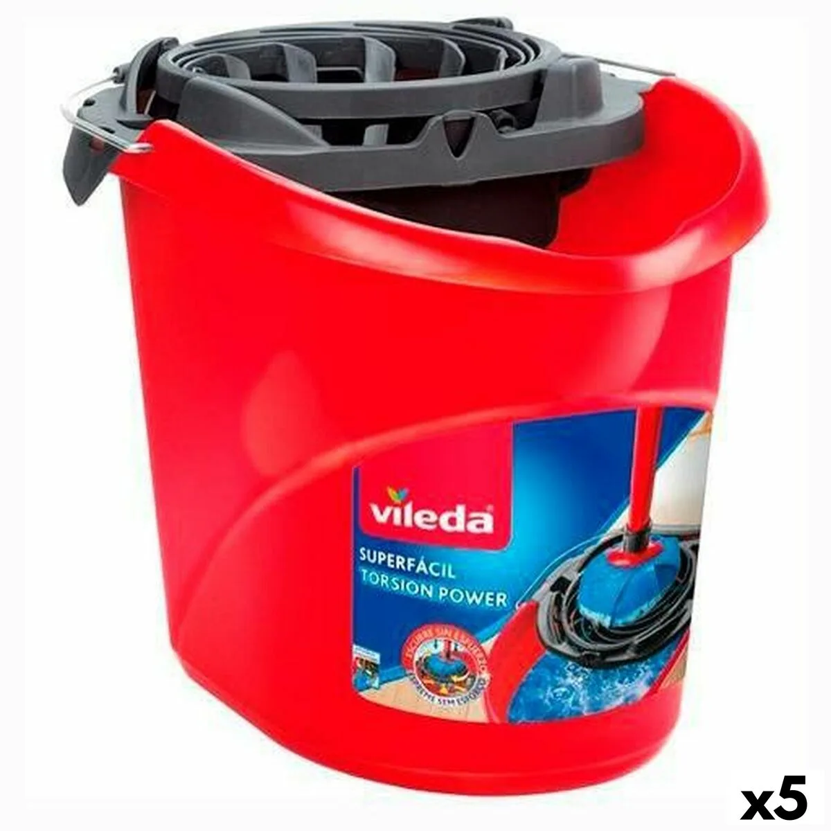 Seau de lavage vileda rouge 10 l 5 unites s843382682. Diaytar, c'est le sismographe des tendances : nous captons les vibrations du marché pour vous offrir le meilleur.