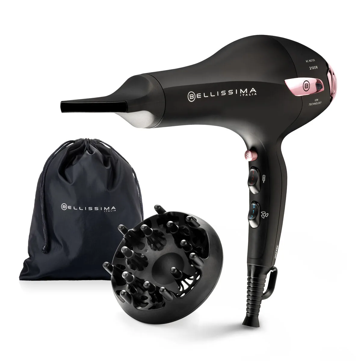 Seche cheveux bellissima 11858 2100 w noir or rose s719561029. Bienvenue chez Diaytar - Votre destination shopping pour tous vos besoins du quotidien !