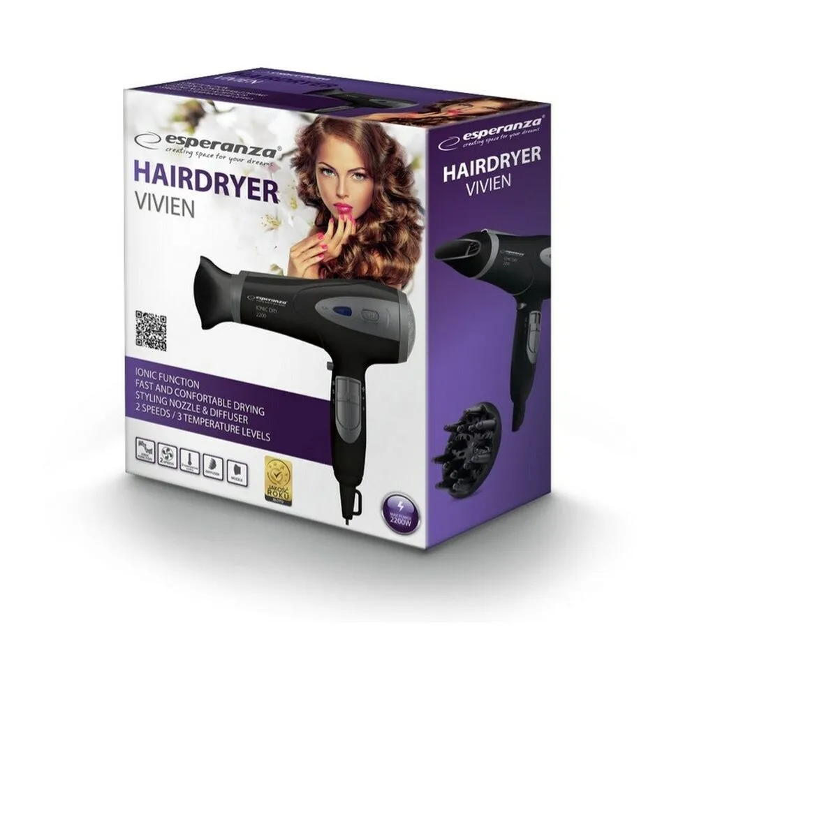 Seche cheveux esperanza ebh005k noir 2200 w s910245412. Diaytar vous invite à un voyage shopping au cœur des produits qui définissent le mode de vie contemporain