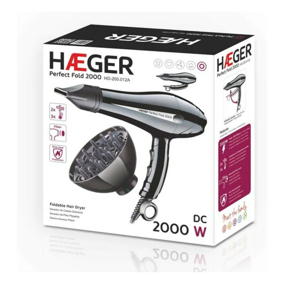 Seche cheveux haeger hd 200 012a 2000w noir 2000 w s778152318. Diaytar Mode : Où l'élégance rencontre l'originalité pour un style unique.