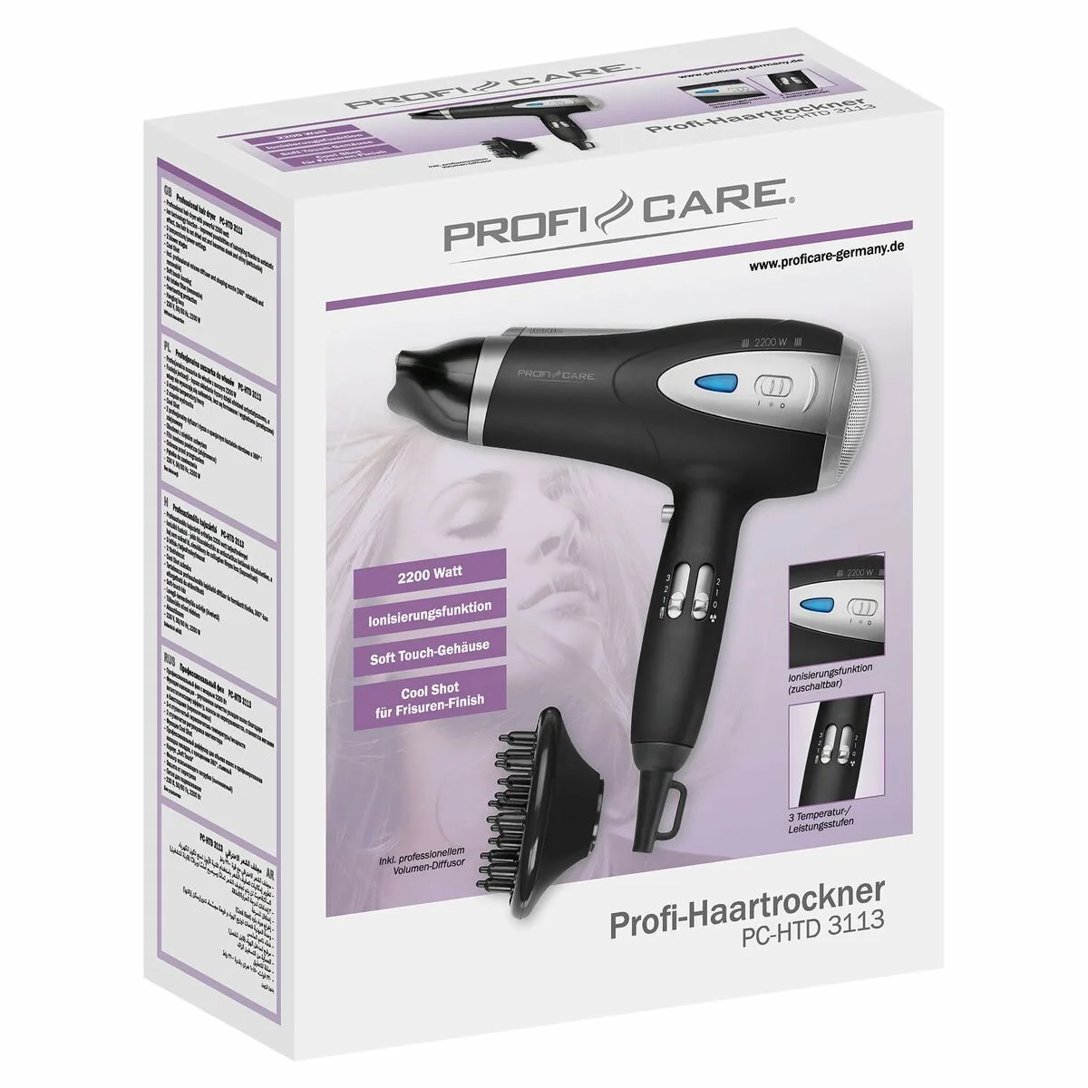 Seche cheveux proficare pc htd 3113 czarna noir 2200 w s919165233. Diaytar capitalise sur la diversité : notre force est de vous offrir un choix immense sans jamais sacrifier la qualité