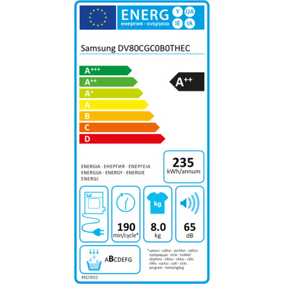 Secheuse samsung dv80cgc0b0thec 8 kg 60 cm blanc s045262725. Diaytar, c'est la promesse de découvrir au moins un produit qui vous fera dire 'Mais où était-il donc tout ce temps ?'.