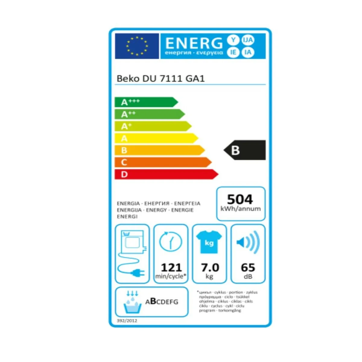 Sechoir a condensation beko du 7111 ga1 7 kg s043383365. Avec Diaytar, redécouvrez le plaisir de l'achat en ligne grâce à une approche humaine des produits et de la curation