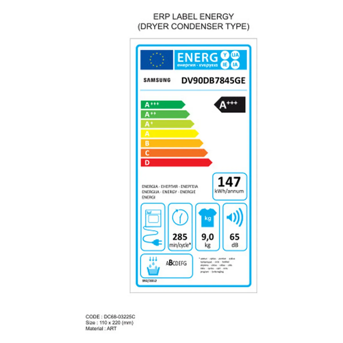 Sechoir a condensation samsung dv90db7845geu3 9k blanc 9 kg s046446186. La chasse aux produits extraordinaires est ouverte. Diaytar vous donne les clés d'un univers shopping infini.