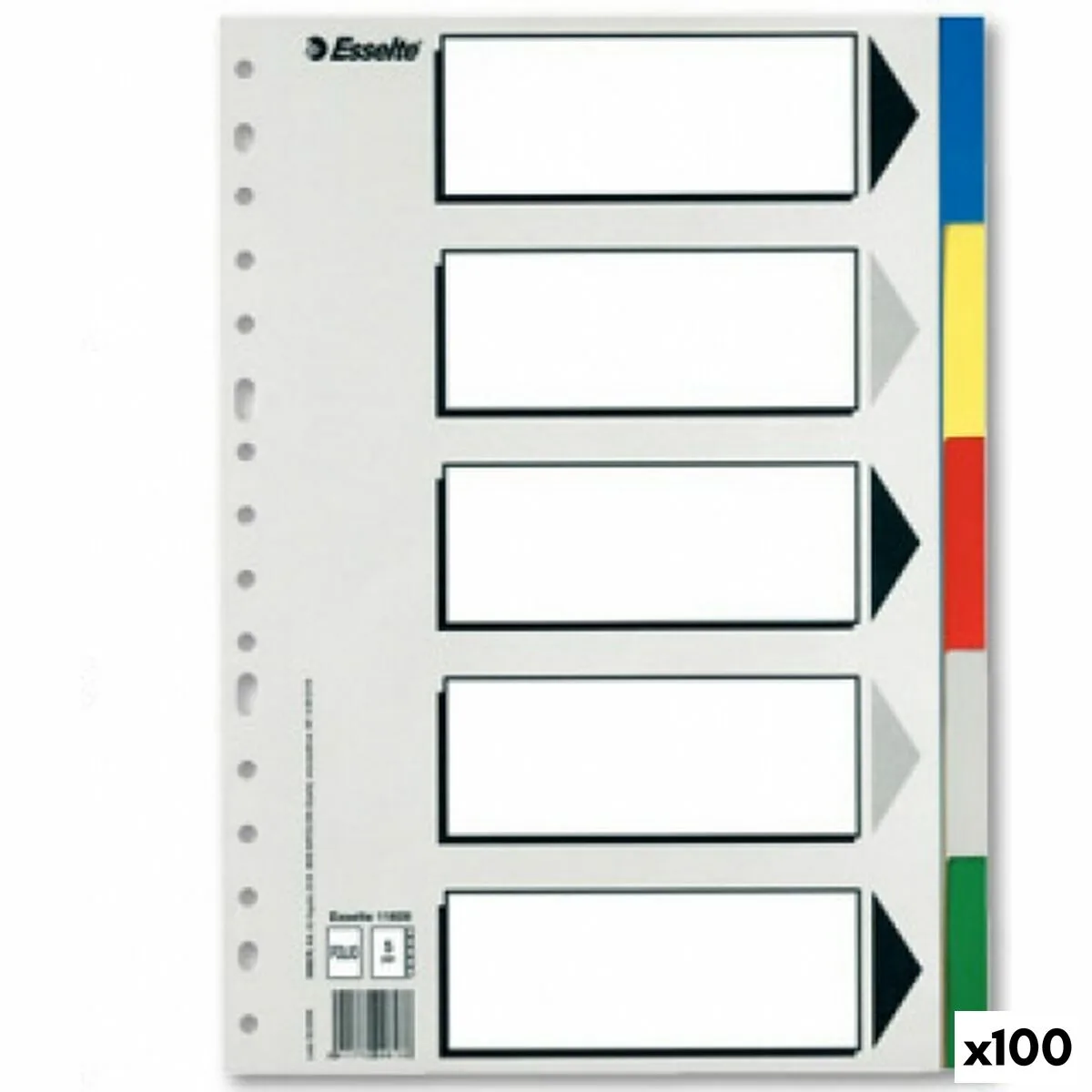 Separateurs esselte 5 feuilles multicouleur din a4 100 unites s842434967. Diaytar se positionne comme le carrefour des produits innovants, qu'ils relèvent de la tech, de la maison ou du quotidien