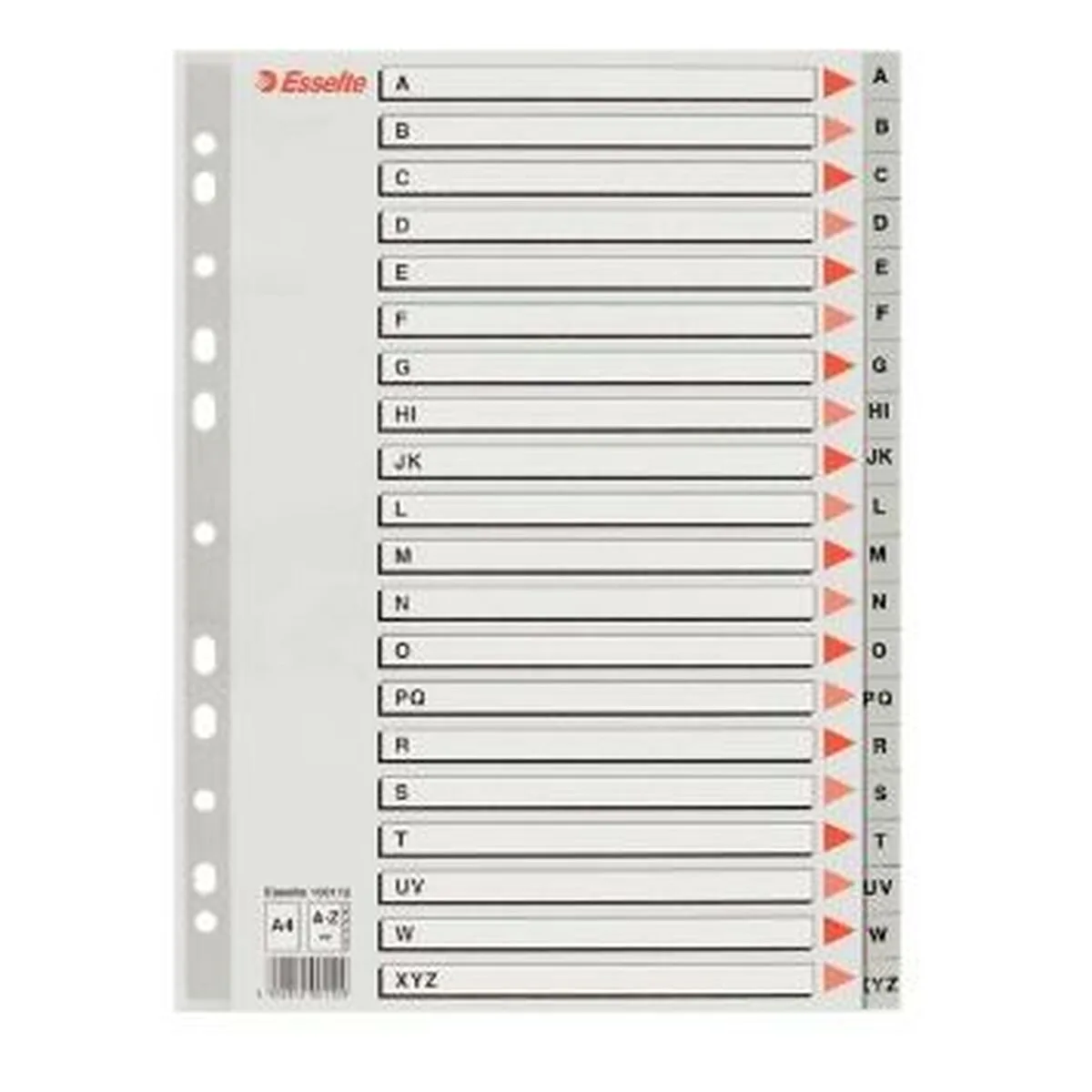 Separateurs esselte a z alphabet gris a4 10 unites s842434474. Diaytar, une vision du shopping en ligne où chaque catégorie de produits, de la high-tech au généraliste, est traitée avec excellence