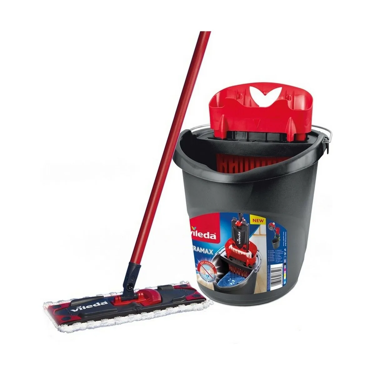 Serpillere avec seau a double action vileda ultramax mop set noir rouge microfibres s912670226. Style et élégance se conjuguent parfaitement dans notre rayon mode Diaytar.