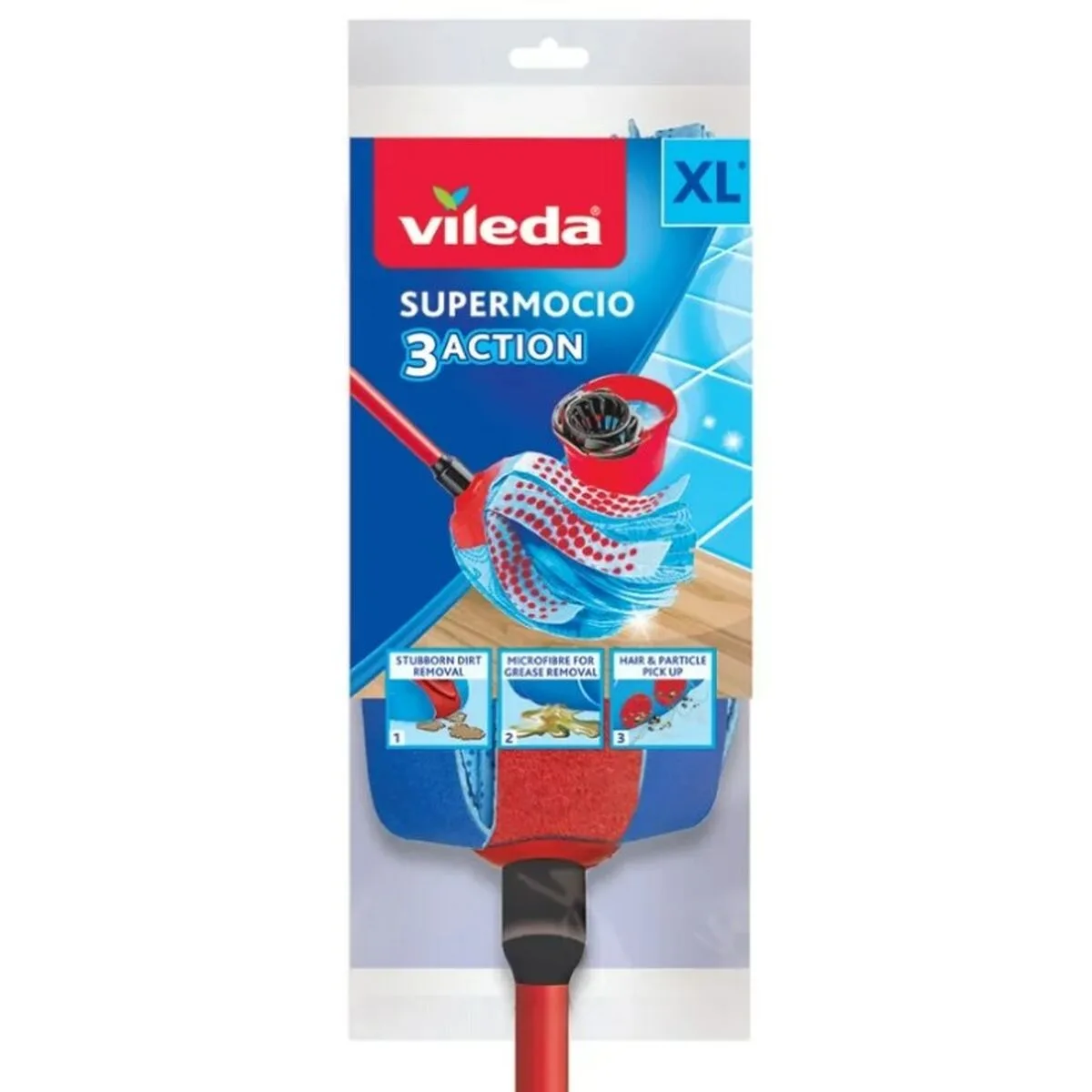 Serpilliere vileda 3action velour xl bleu rouge s912669597. Soyez à la pointe de la tendance et de la technologie avec Diaytar, votre partenaire pour un shopping généraliste avisé
