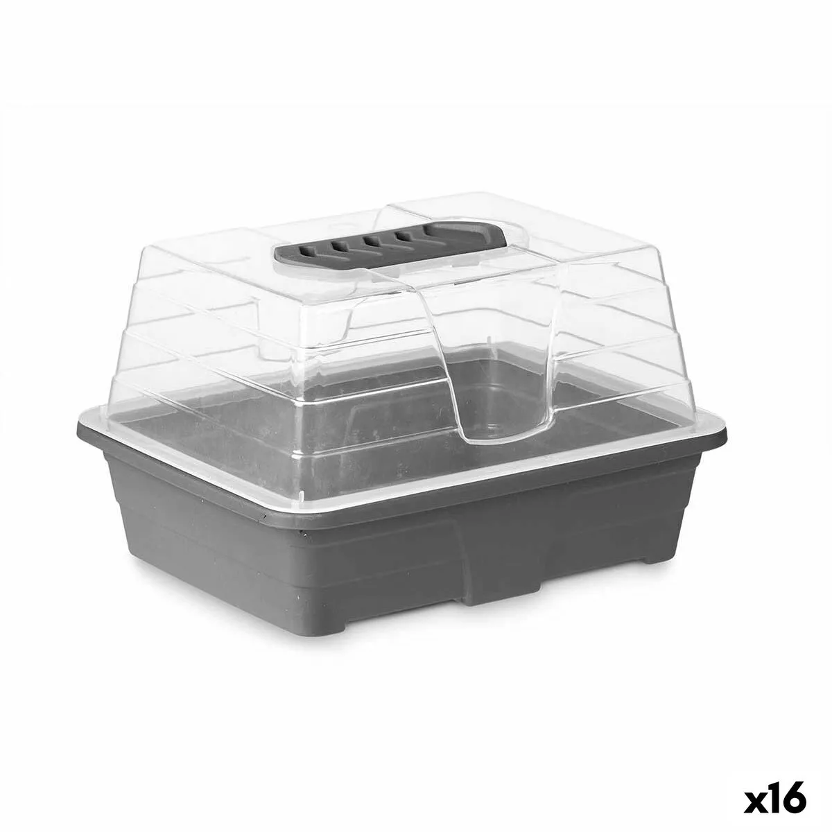 Serre ibergarden fyt108102 gris transparent plastique 21 5 x 12 8 x 17 4 cm 16 unites s363002141. Notre raison d'être : vous faire économiser le plus précieux des resources : votre temps. Bienvenue sur Diaytar, les produits triés sur le volet.