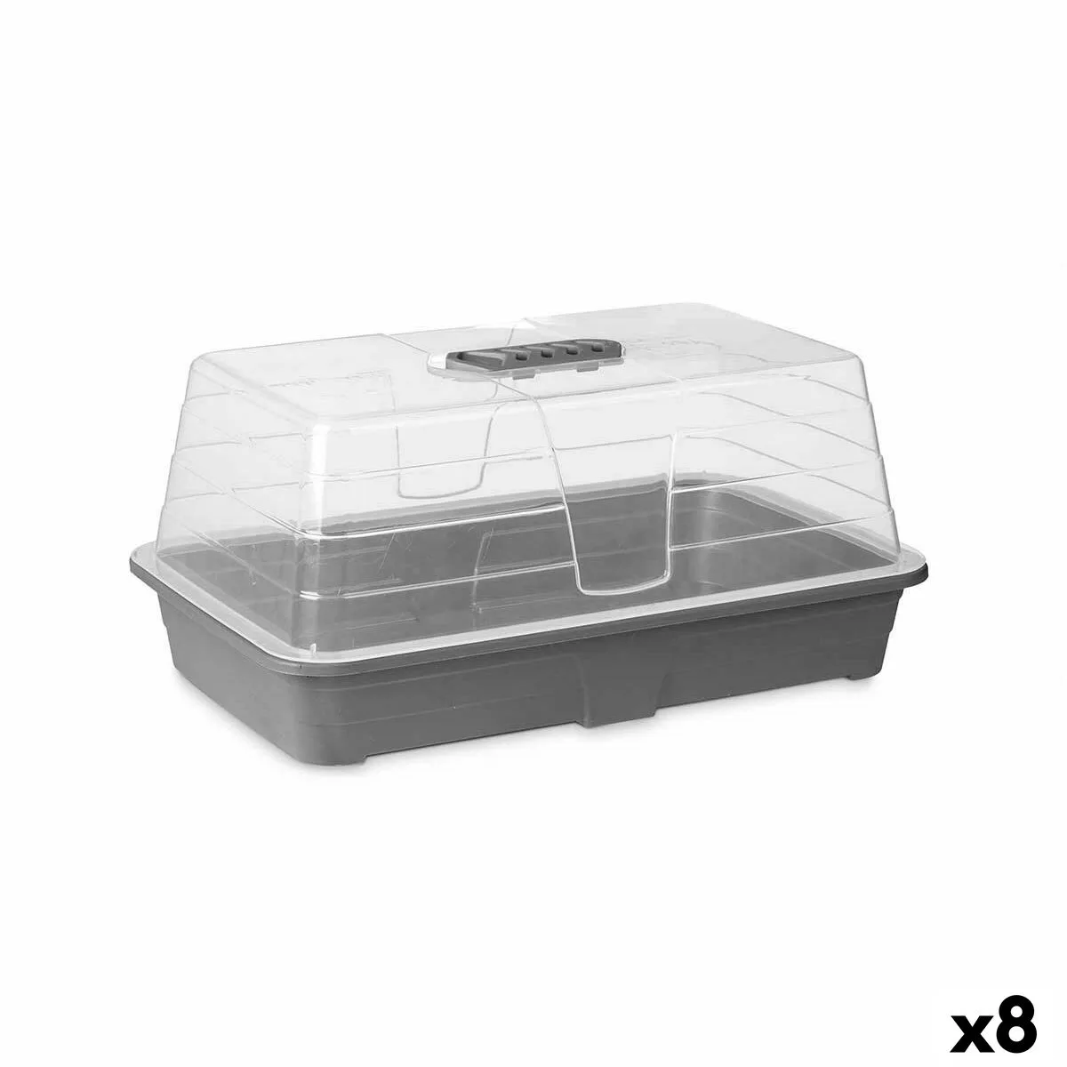 Serre ibergarden fyt2058102 gris transparent plastique 38 4 x 17 5 x 24 7 cm 8 unites s363002398. Les influenceurs adorent Diaytar pour ses pièces mode avant-gardistes.