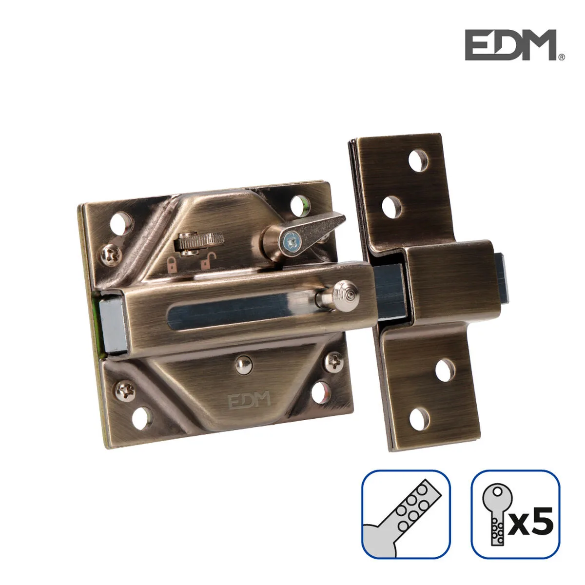 Serrure de securite edm 85187 bronze acier 73 x 136 mm s790192280. Nous avons injecté tout notre savoir-faire dans Diaytar pour vous offrir une expérience shopping sans friction, tout en plaisir.