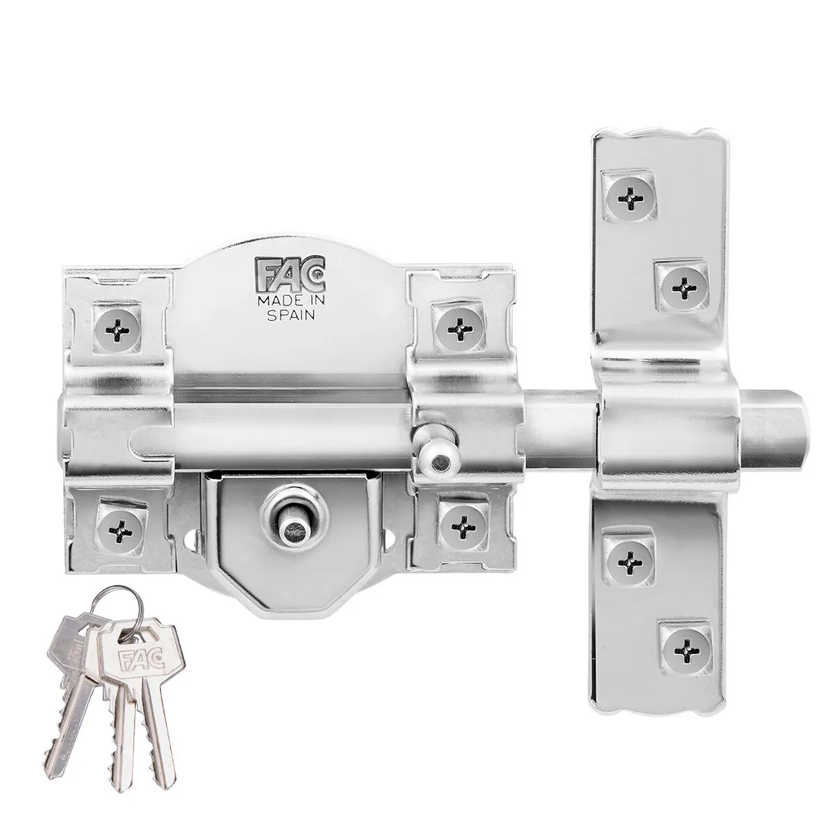 Serrure de securite fac 300 r 80 nickel acier 40 mm 80 mm s791982029. Chez Diaytar, chaque visite est l'occasion de découvrir un nouveau produit génial, qu'il soit électronique ou domestique
