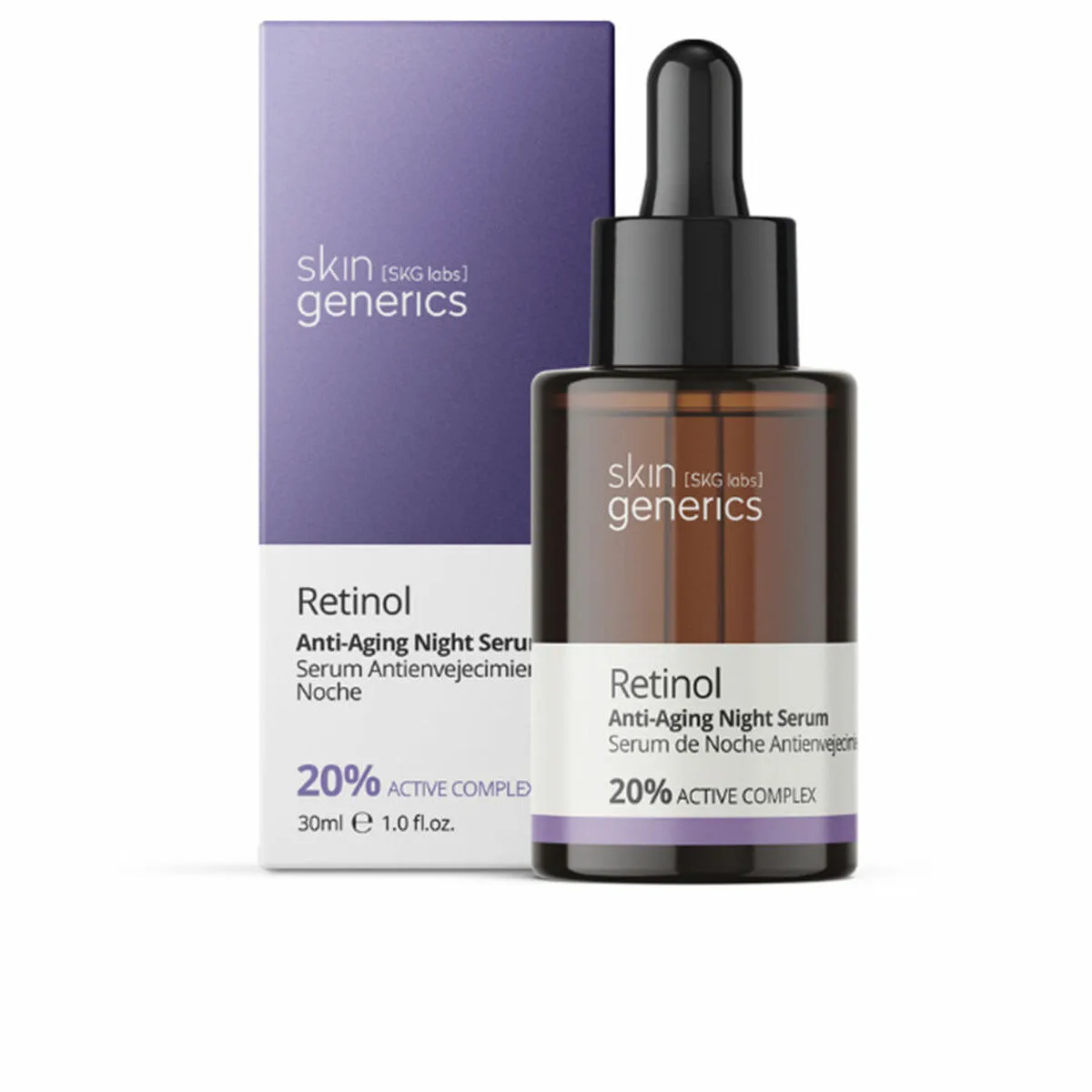 Serum anti age de nuit skin generics retinol 30 ml s0512033446. La recette Diaytar : un tiers de design, un tiers d'innovation, un tiers de fonctionnalité. Le tout saupoudré de tendance.