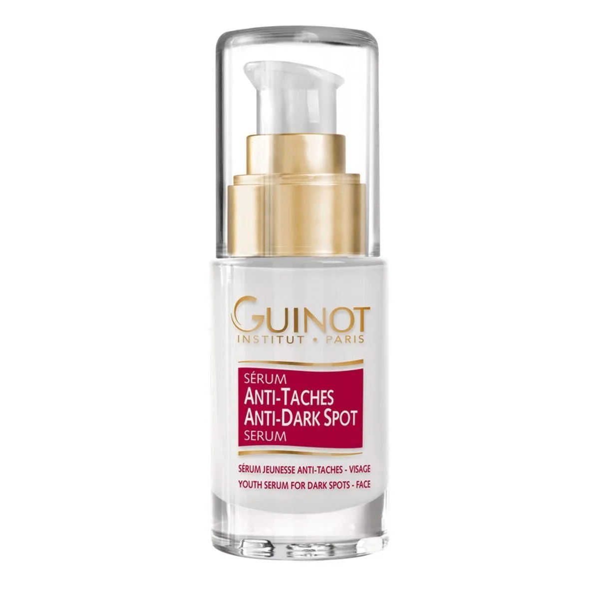 Serum anti taches guinot antidark spot 25 ml m011790750. Notre algorithme préféré chez Diaytar ? L'humain. Car rien ne remplace le coup de cœur pour un produit exceptionnel.