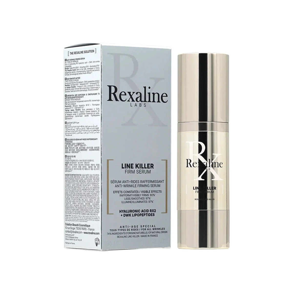Serum antirides rexaline line killer 30 ml m012162570. Diaytar a été imaginé pour les acheteurs avisés qui recherchent autant la performance que le design dans leurs produits