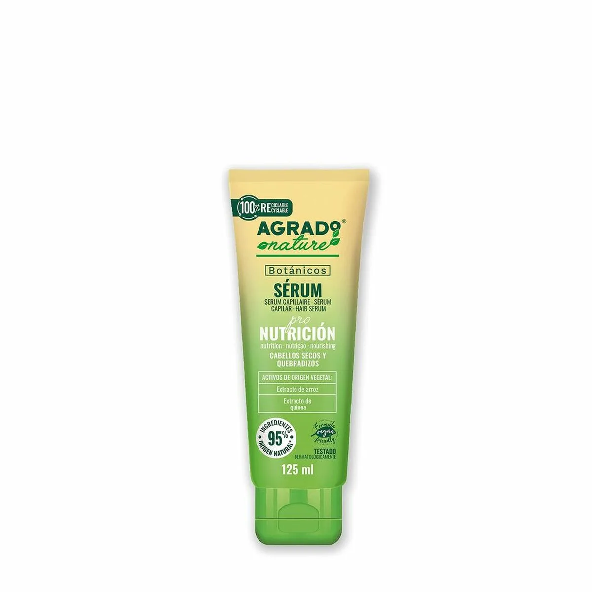 Serum pour cheveux agrado nutricion 125 ml s450019449. Nous traitons chaque produit Diaytar avec le même respect que si nous devions l'offrir à un proche. La qualité est non-négociable.