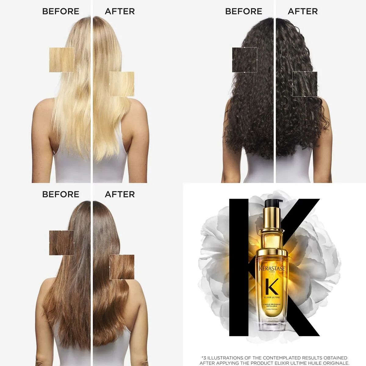 Serum pour cheveux kerastase elixir ultime 30 ml s0512376234. Votre vie, simplifiée et stylisée par Diaytar et sa collection de produits essentiels et innovants