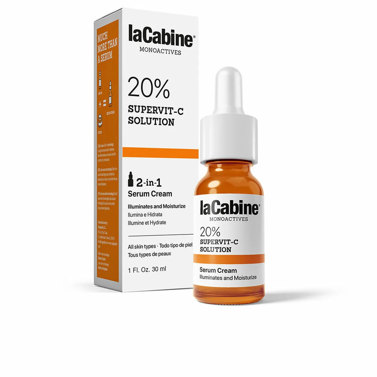 Serum visage lacabine monoactives supervit c solution 30 ml s0511525463. Diaytar cultive l'art du bien-être à travers ses produits soigneusement choisis.