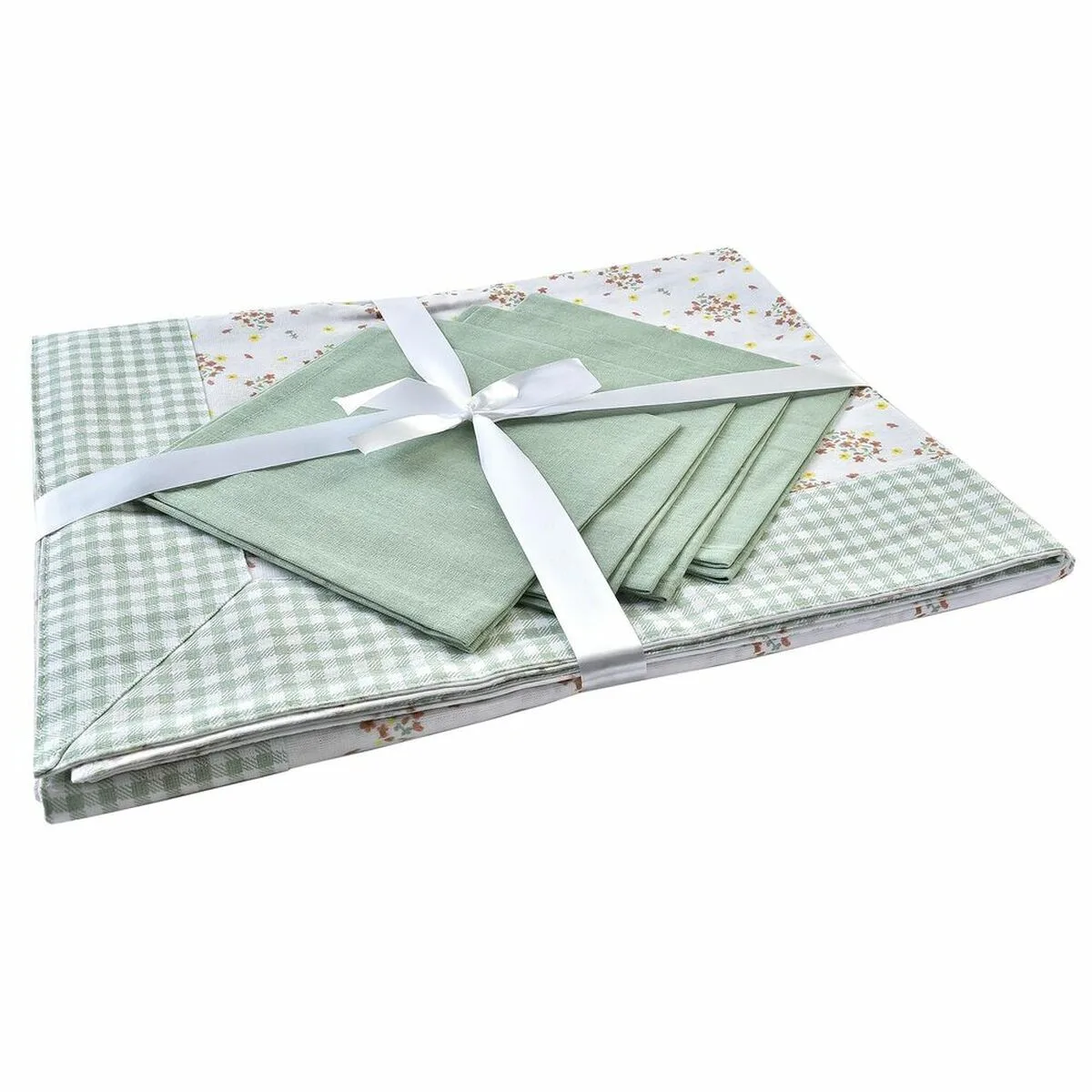 Service de linge de table dkd home decor fleurs vert 150 x 150 x 0 5 cm s303702354. Découvrez l'univers Diaytar - Des milliers de produits sélectionnés avec soin pour vous.