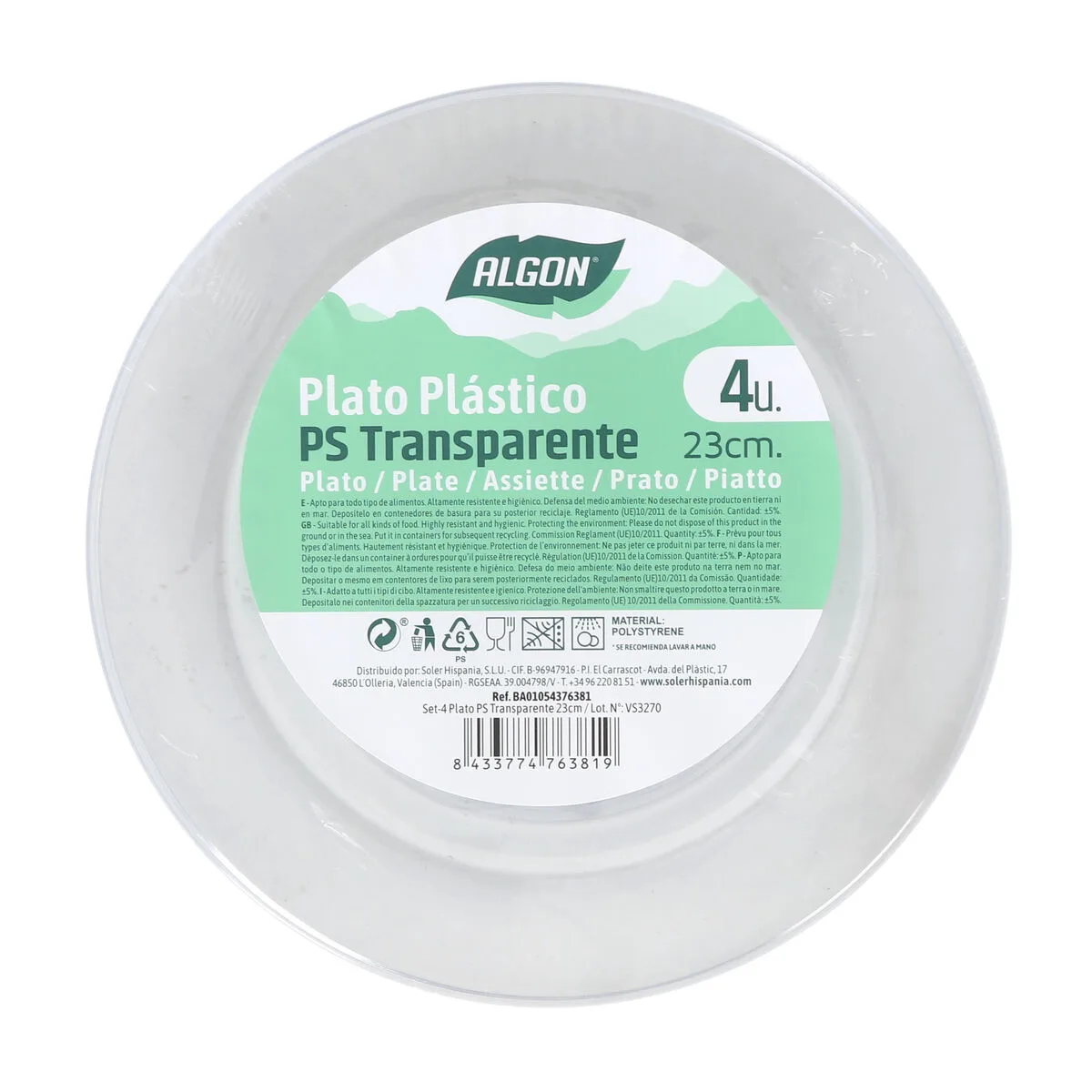 Service de vaisselle algon 23 cm 4 pieces 24 unites s223558911. Diaytar : Votre guide shopping pour une sélection exigeante de produits tendance, technologiques et domestiques