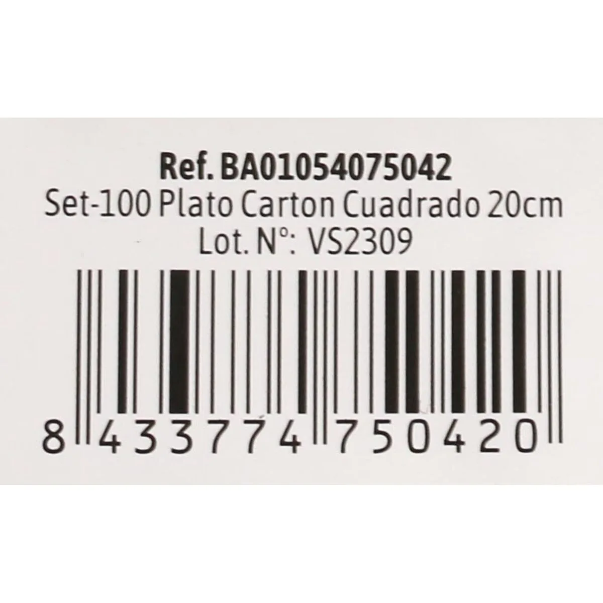 Service de vaisselle algon blanc carton produits a usage unique 20 cm carre 100 unites s221410448. Transformez votre intérieur avec les produits déco Diaytar !