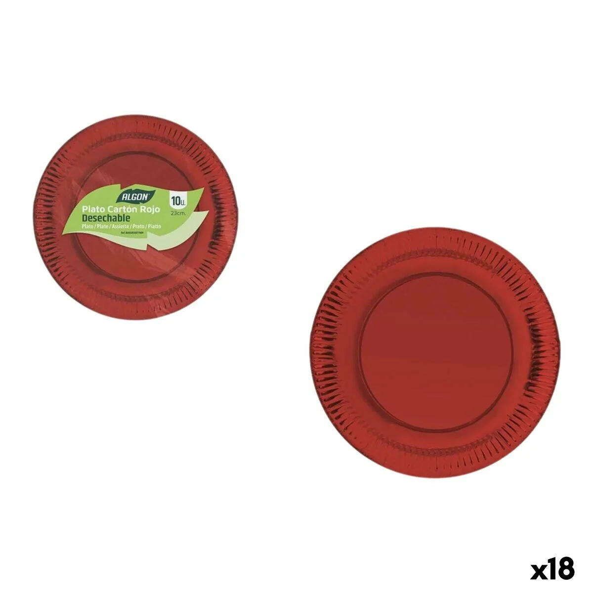 Service de vaisselle algon rouge 23 cm 10 pieces 18 unites s223447139. Diaytar : Votre portail vers un monde de produits où la frontière entre l'essentiel et le superflu devient délicieusement floue