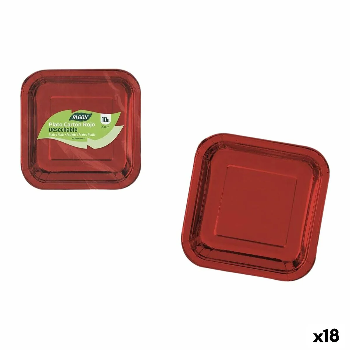 Service de vaisselle algon rouge 23 cm 10 pieces 18 unites s223447998. Diaytar vous invite à un voyage shopping au cœur des produits qui définissent le mode de vie contemporain