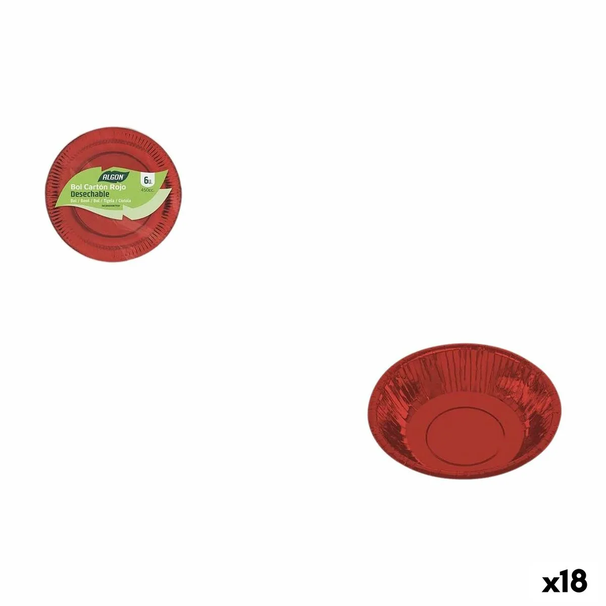 Service de vaisselle algon rouge 450 ml 6 pieces 18 unites s223447341. Notre équipe Diaytar est une bande de dénicheurs compulsifs, toujours en quête du produit qui provoquera l'étincelle dans votre regard.