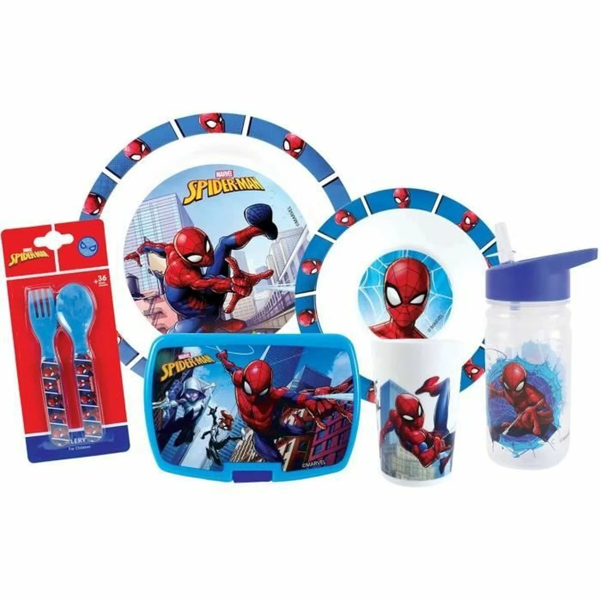 Service de vaisselle fun house plastique 6 pieces s7101291063. L'excellence à portée de clic avec la boutique en ligne Diaytar.
