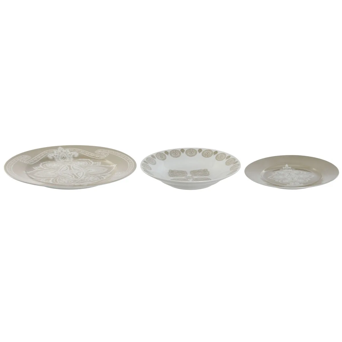 Service de vaisselle home esprit bleu beige porcelaine 18 pieces 27 x 27 x 2 cm s305450824. Diaytar révolutionne votre façon de faire du shopping en ligne !