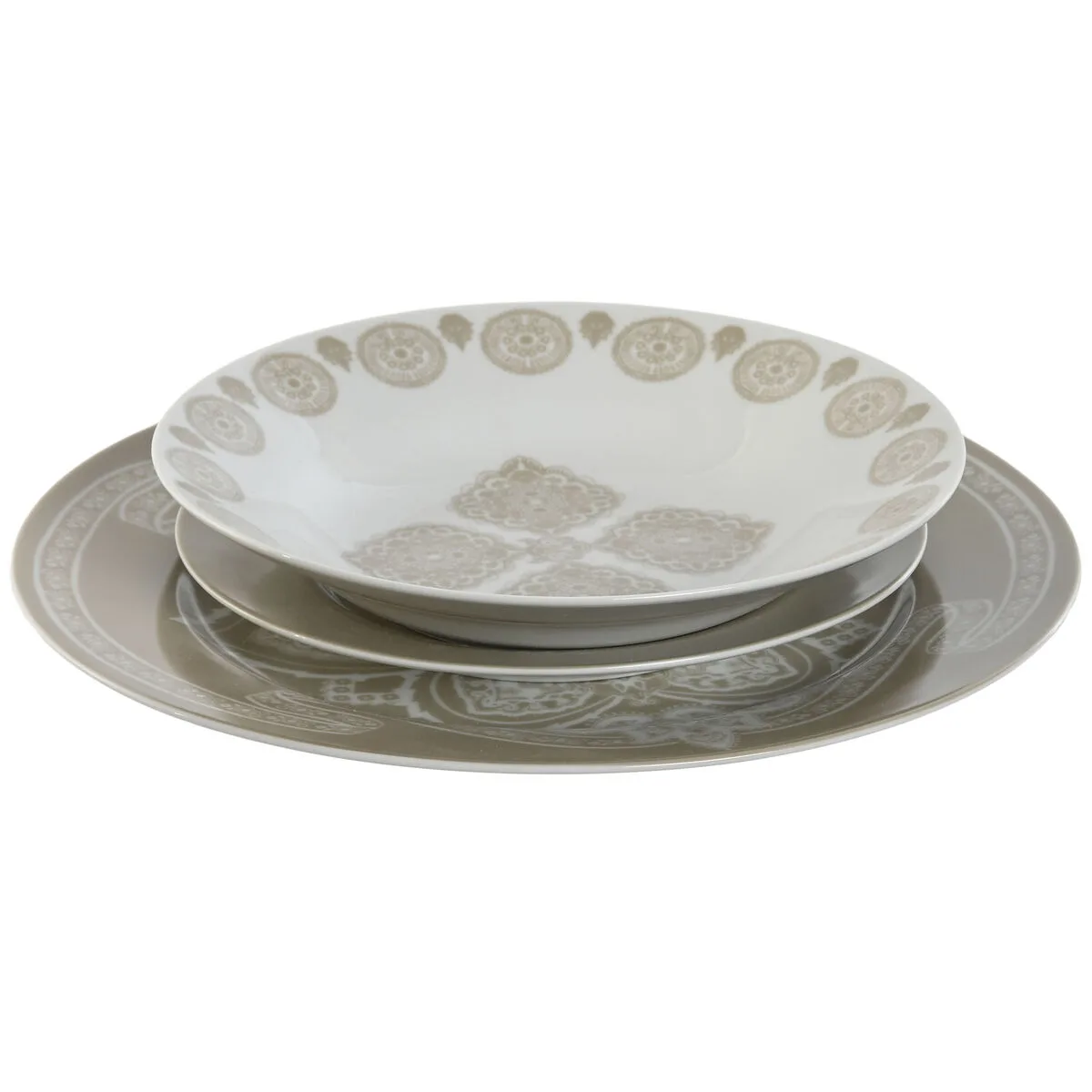 Service de vaisselle home esprit bleu beige porcelaine 18 pieces 27 x 27 x 2 cm s305450833. Notre mission chez Diaytar : vous simplifier la vie en vous proposant les produits les plus ingénieux et les plus tendance du marché