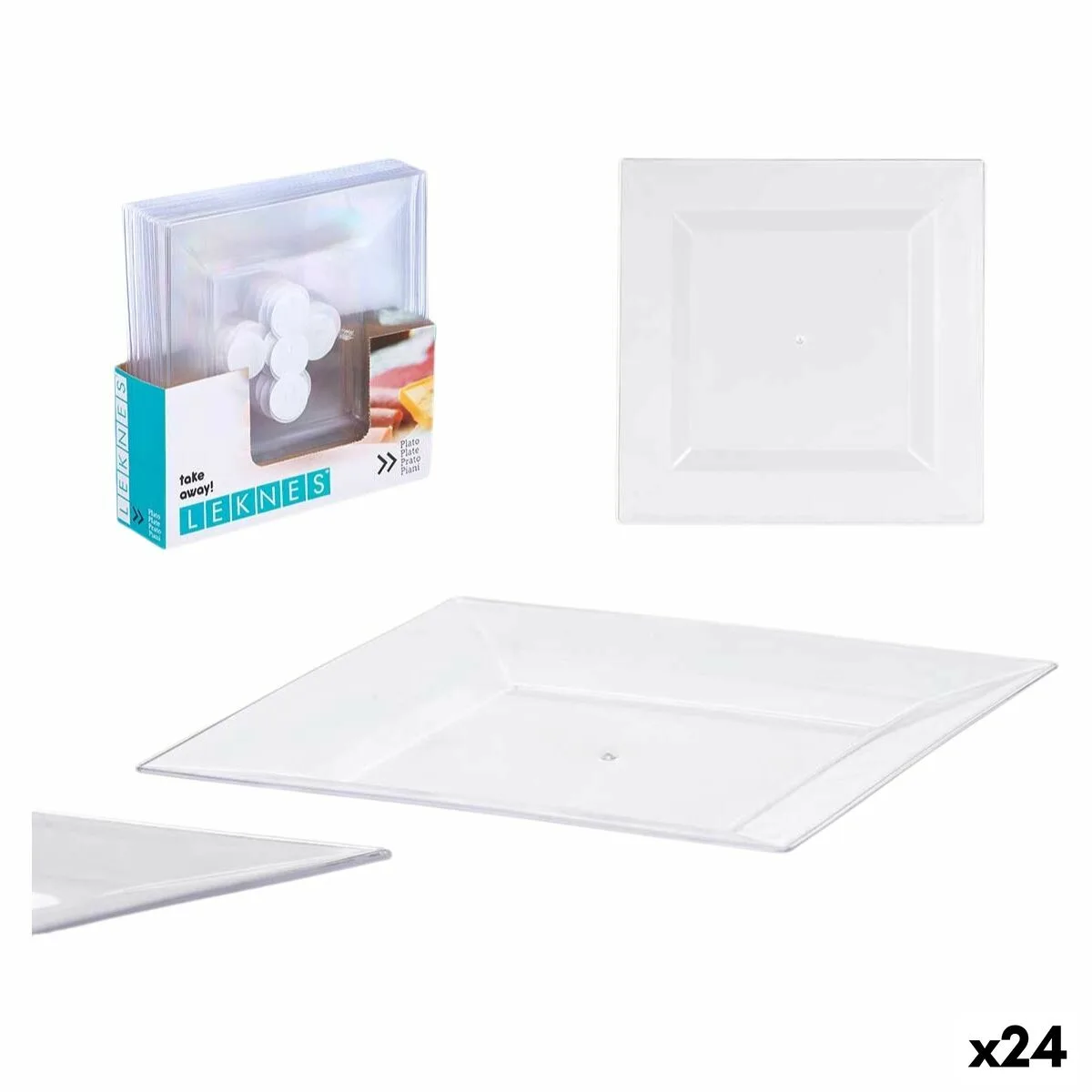 Service de vaisselle leknes ck80668 1 t transparent polystyrene plastique 27 3 x 2 3 x 27 3 cm 24 unites s363366015. Diaytar mise sur l'intelligence collective : notre communauté nous guide pour dénicher les produits les plus plébiscités.