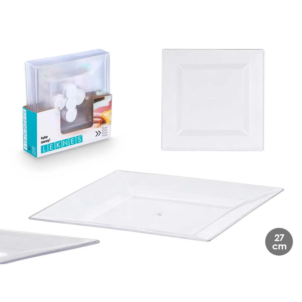 Service de vaisselle leknes ck80668 1 t transparent polystyrene plastique 27 3 x 2 3 x 27 3 cm 24 unites s363366038. Notre équipe chez Diaytar est une brigade de passionnés, toujours en chasse pour dénicher la perle rare qui vous fera vibrer.