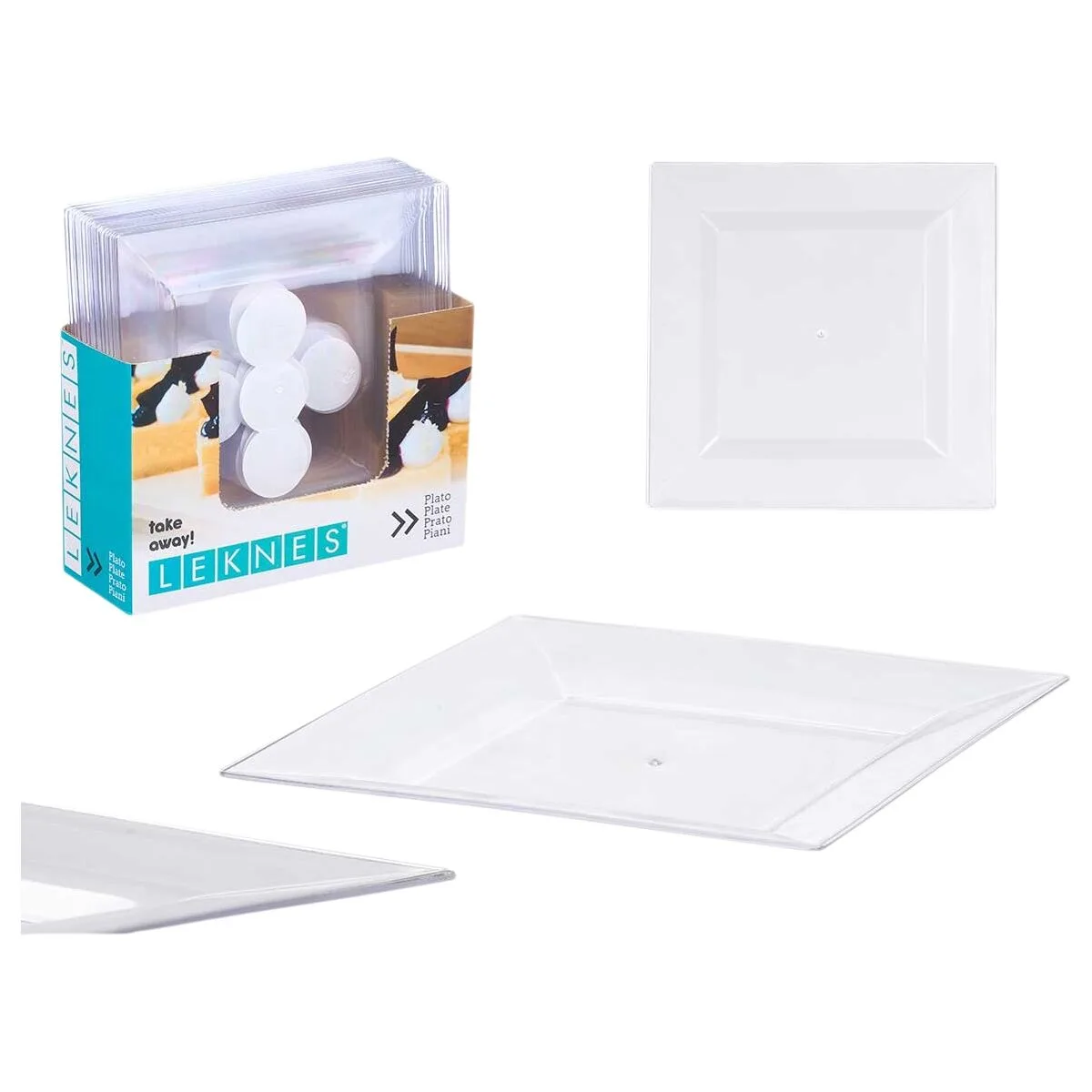 Service de vaisselle leknes ck80668 2 t transparent polystyrene plastique 20 3 x 1 5 x 20 3 cm 24 unites s363365678. Notre philosophie : le produit parfait n'existe pas. C'est pourquoi Diaytar en propose des milliers, pour que vous le créiez.