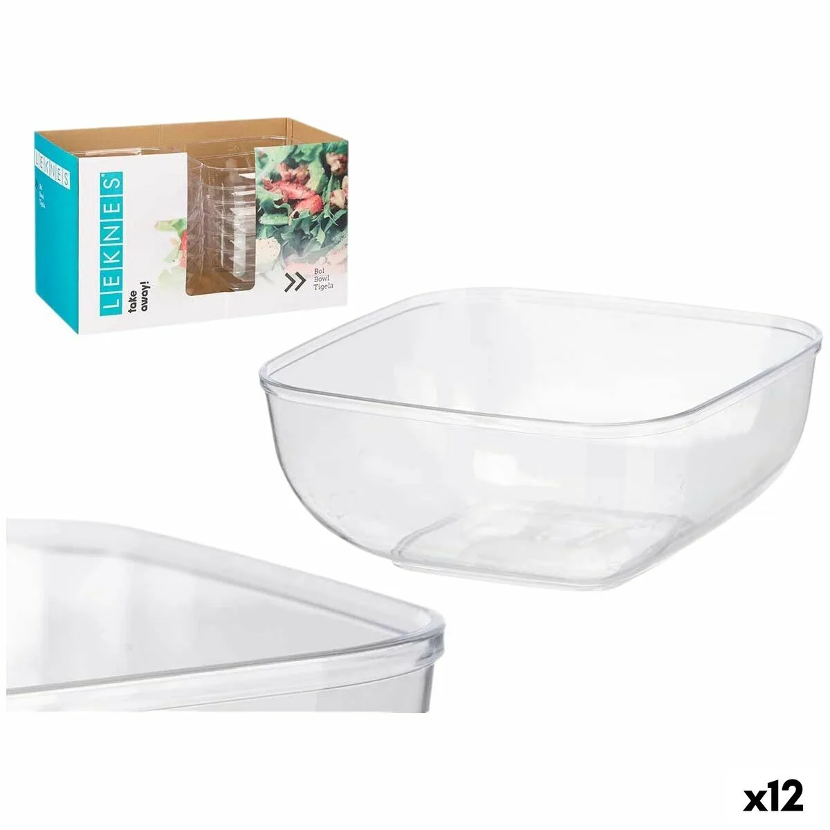 Service de vaisselle leknes ck80688 1 transparent plastique 5 l 25 5 x 12 3 x 25 5 cm 12 unites s363365128. Diaytar mise sur l'intelligence collective : notre communauté nous guide pour dénicher les produits les plus plébiscités.